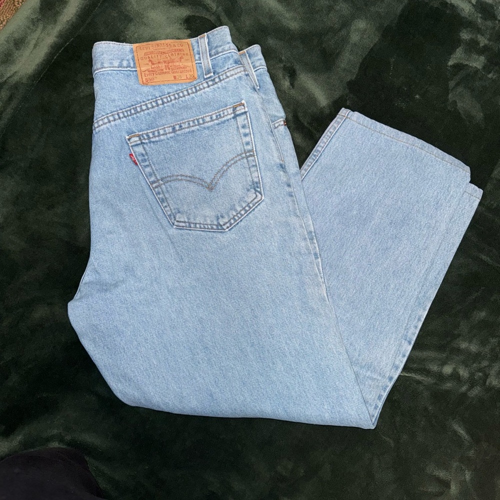 Levi's Men's Straight Light Blue Jeans